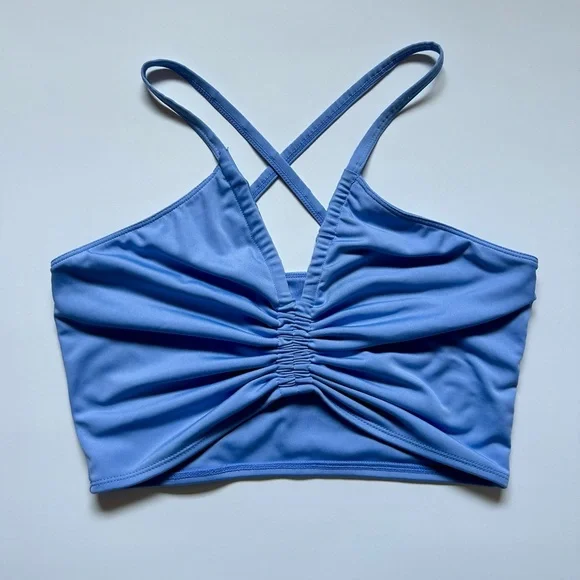 Cotton On Ruched Crop Top Size M - Picture 1 of 7